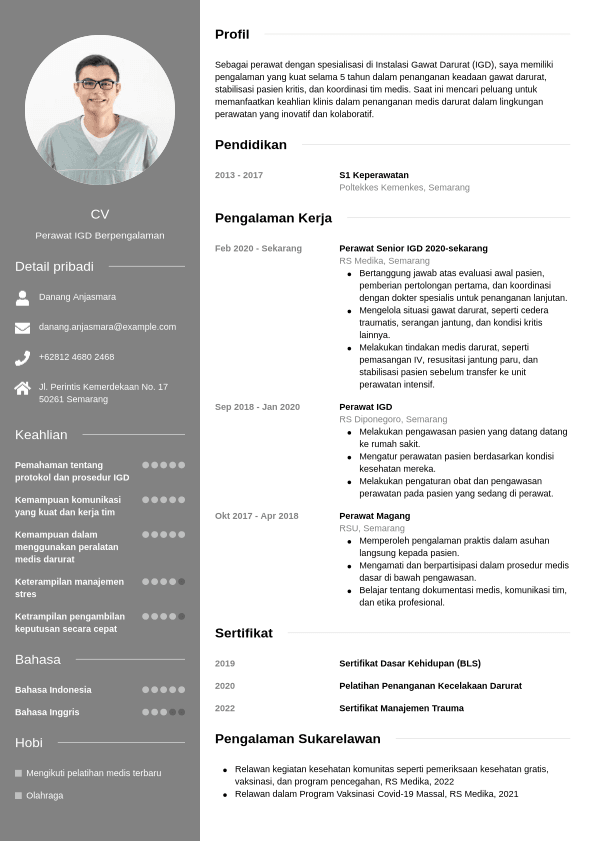 Template CV Jobseeker Template CV Jobseeker