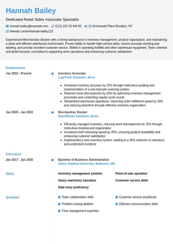 Costco Resume Example Jobseeker - Costco Resume Example Chrono.1740737270475