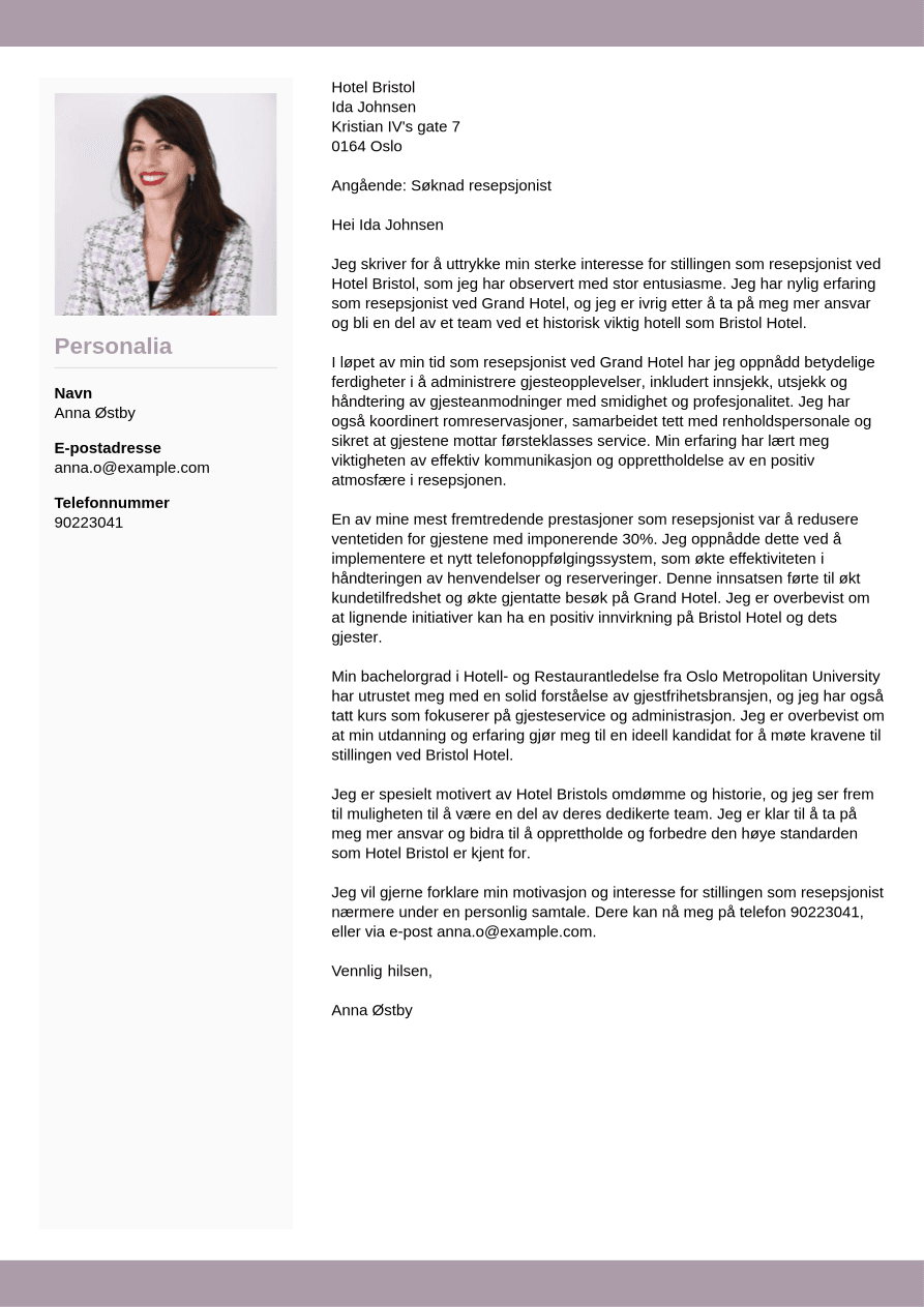 Jobbs knad Eksempler Jobseeker