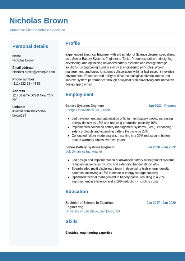 Costco Resume Example Jobseeker - Tesla Resume Example 