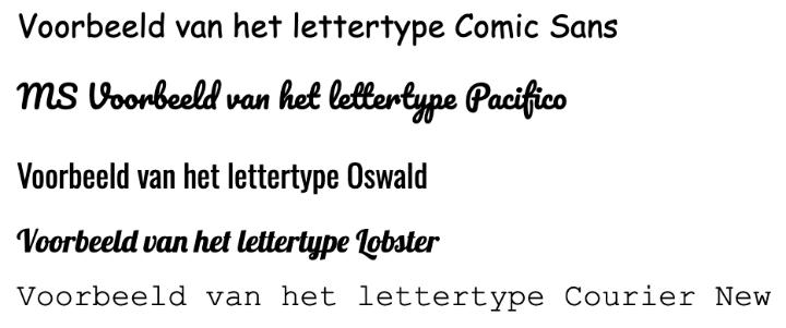 5 Lettertypen om te vermijden in een sollicitatiebrief