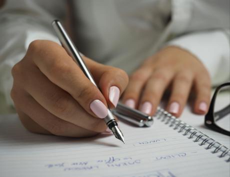 handschriftliche Lebenslauf