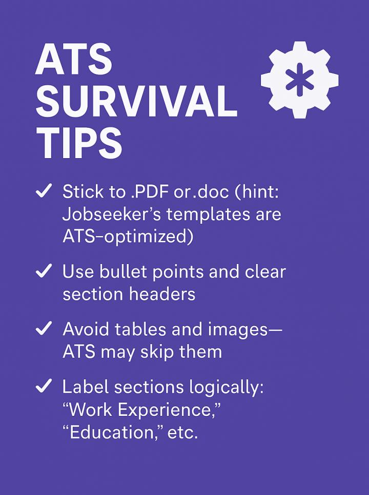 ATS-optimizing your resume, tips and tricks