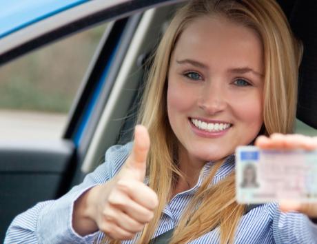 Führerschein in einem Lebenslauf