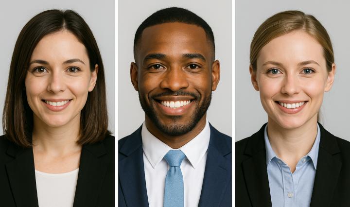 Good example of a CV headshot