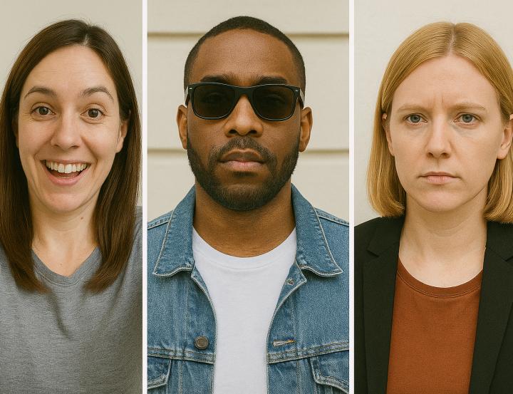 CV'ye konulmaması gereken, açıları yanlış, güneş gözlüğü gibi takılmaması gereken aksesuarlar kullanan fotoğraf örnekleri