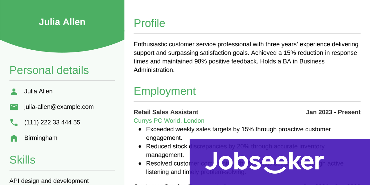 Apple CV Writing Guide & Tips | Jobseeker