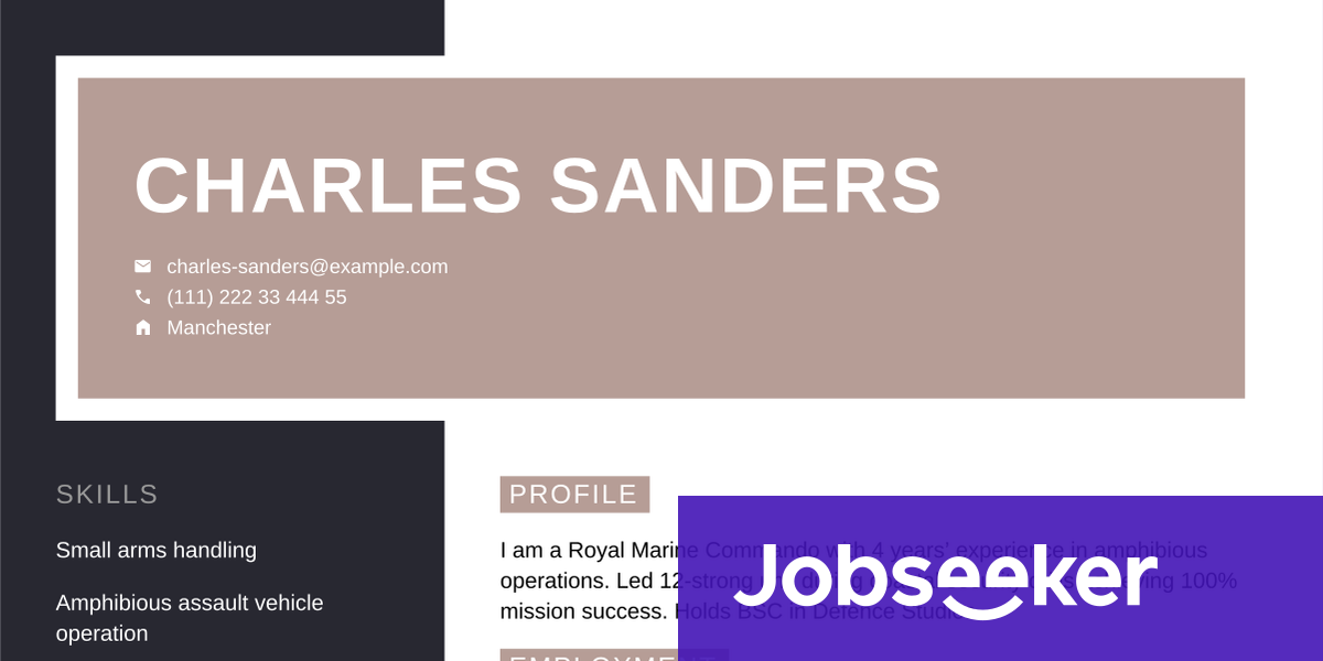 Marine CV Writing Guide & Tips | Jobseeker