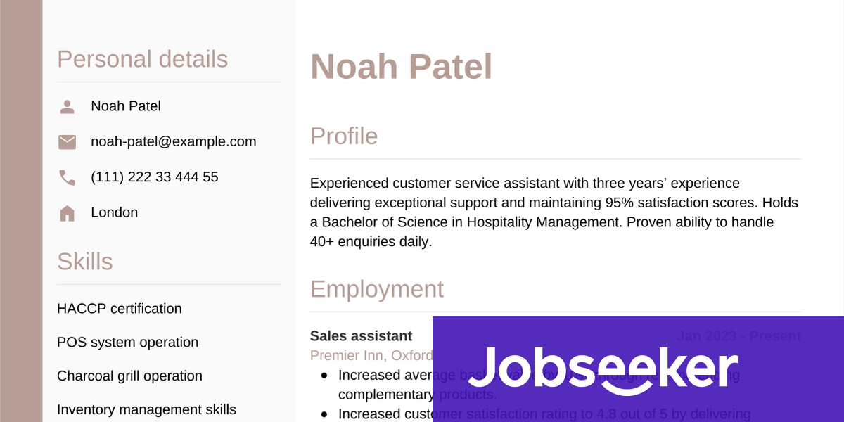 Nandos CV Writing Guide & Tips | Jobseeker