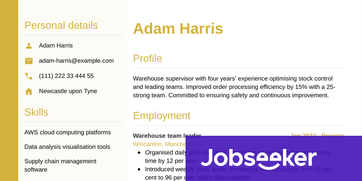 Amazon Cv Amazon CV Writing Guide & Tips | Jobseeker